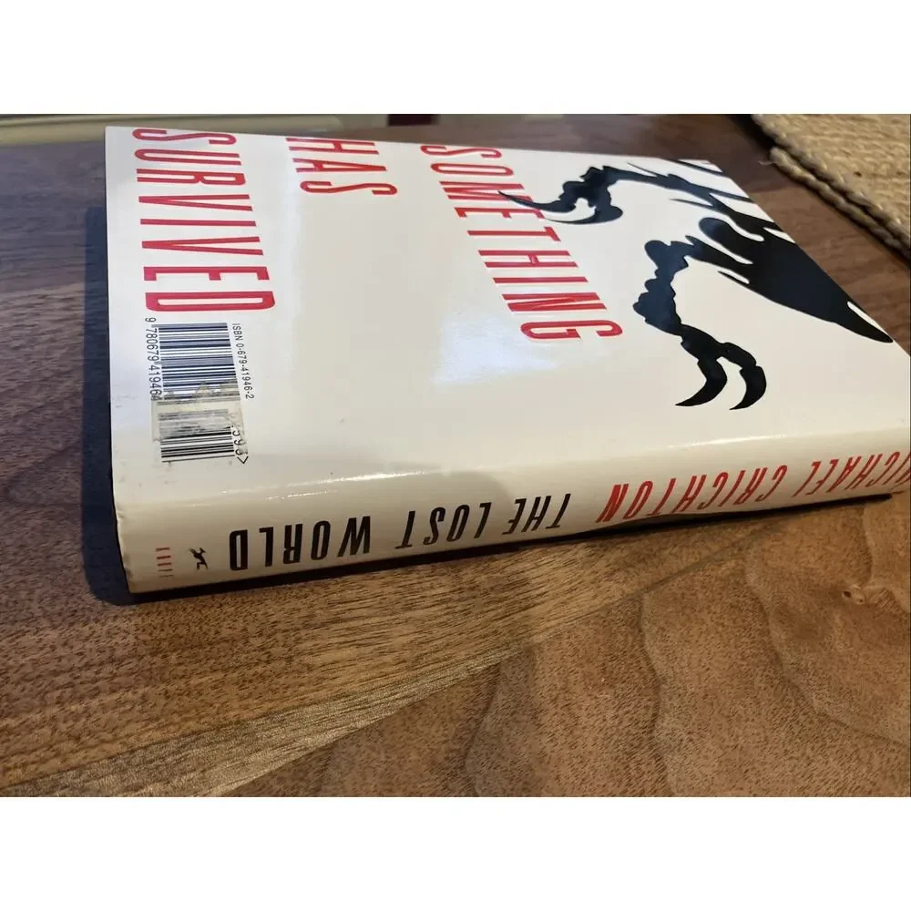 The Lost World Michael‎ Crichton 1995 HCDJ First Edition First Print Very Good